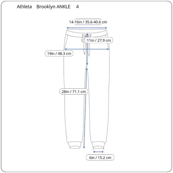 🆕Athleta Brooklyn ANKLE Pant in Black Current Season Size 4 - Picture 11 of 11